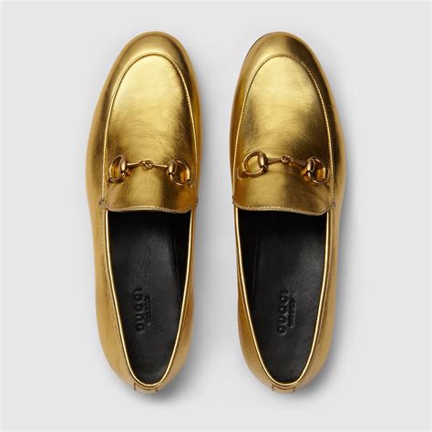 gucci loafers gold leaf|Gucci loafer lowest price.